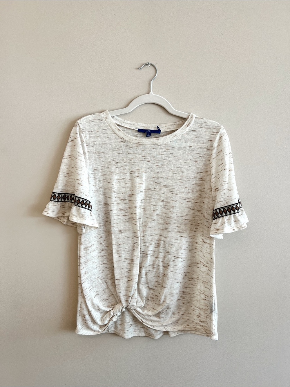 Apt 9 Knotted Tee
